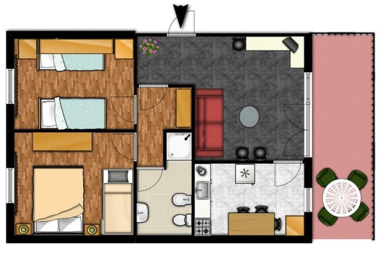 브렌조네 술 가르다 Casa Manu 아파트 외부 사진